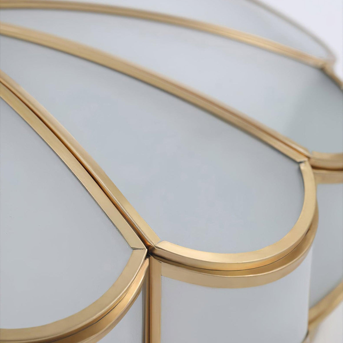 Plafonnier Design Fleur Verre